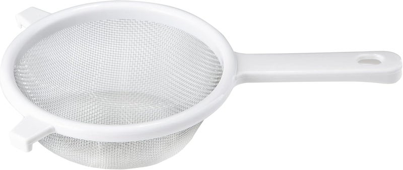 Chef Craft Classic Stainless Steel Mesh Strainer, 6 Inch, White - Image 1