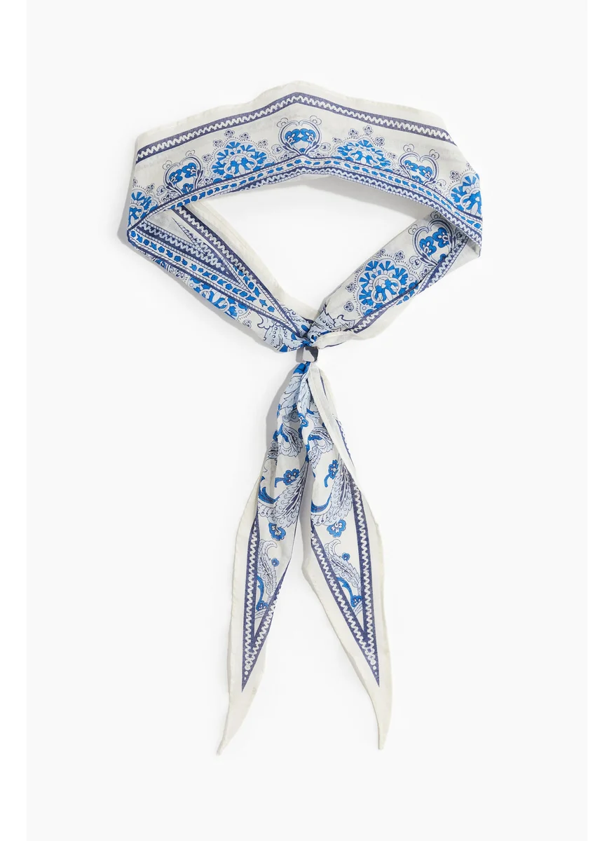 اتش اند ام Bead-Detail Neck Scarf