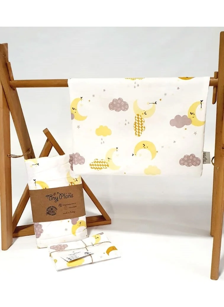 Tiny Plans Elastic Baby Kids Sheet - Pillowcase Set
