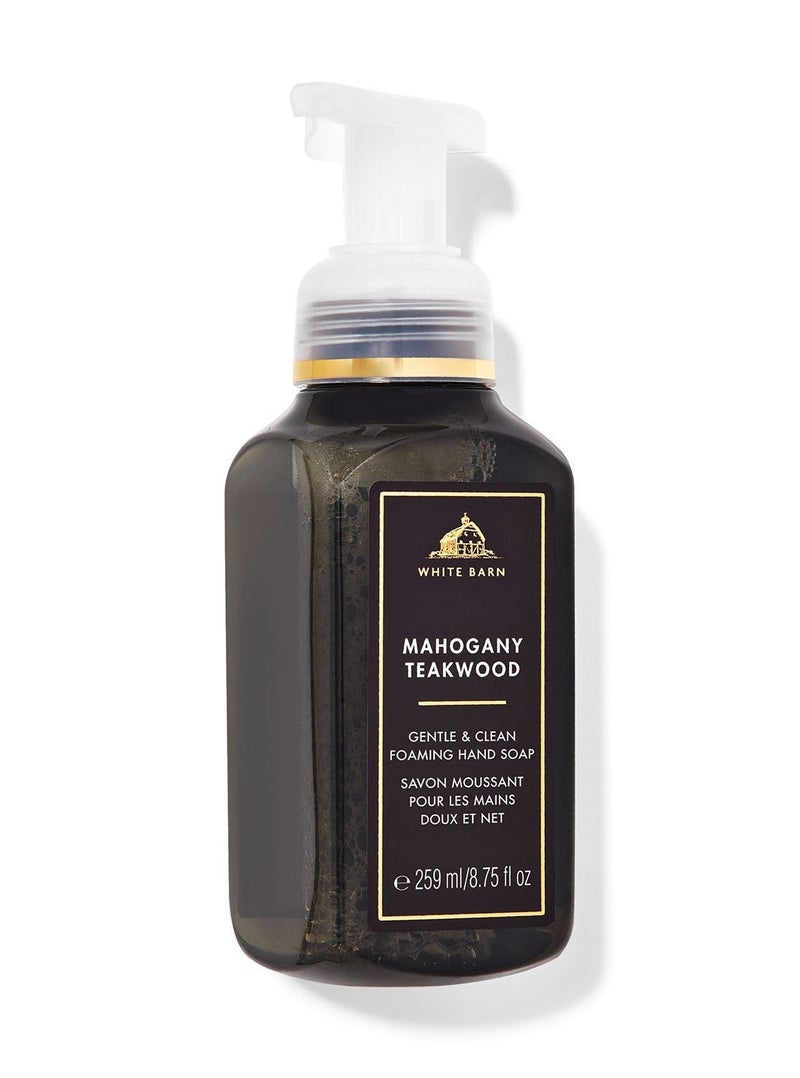 Bath & Body Works Gentle & Clean Foaming Hand Soap Set - Sparkling Toast & Mahogany Teakwood - Image 3