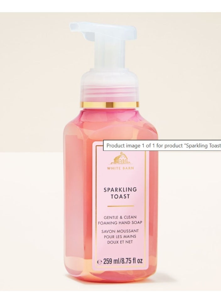 Bath & Body Works Gentle & Clean Foaming Hand Soap Set - Sparkling Toast & Mahogany Teakwood - Image 2