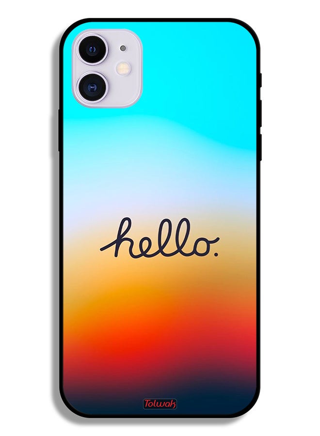 Tolwak Apple iPhone 12 mini Protective Case Hello - Image 2