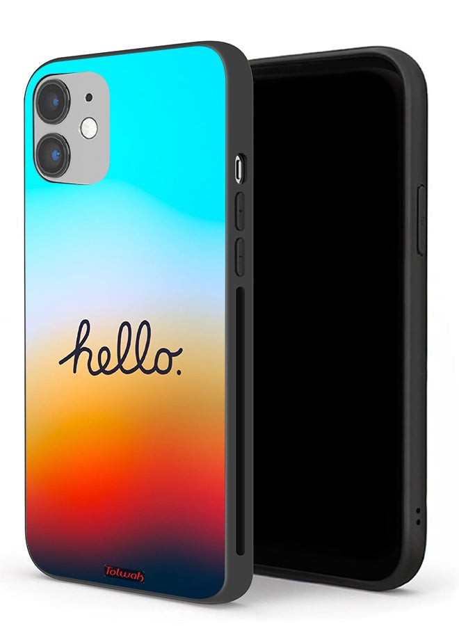 Tolwak Apple iPhone 12 mini Protective Case Hello - Image 1