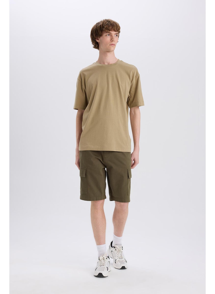 Man Cotton Bermuda