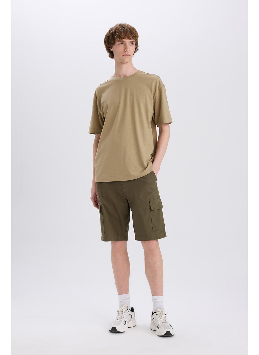 Man Cotton Bermuda
