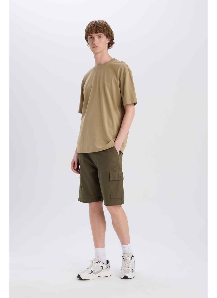 Man Cotton Bermuda