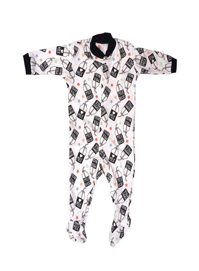 Mini Berry Babyneeds New Born Baby Multi-Color Long Sleeve Cotton Sleep Suit Romper for Boys and Girls Set of 13 - Image 2