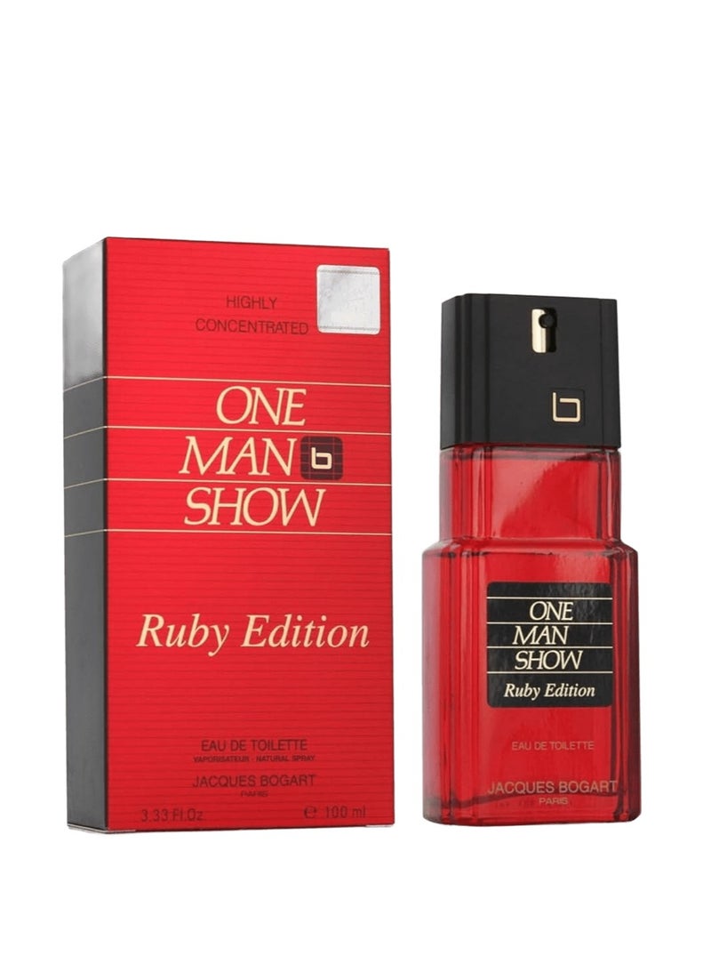 Jacques Bogart One Man Show Ruby edt men 100mL - Image 1