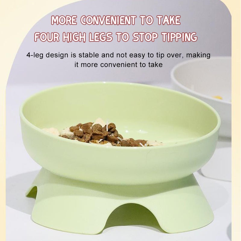 Elevated Cat Bowls No-Spilling Tilted Raised Pet Food and Water Bowls for Cats and Small Dogs Pet Accessories for Food Water Feeding - Image 5