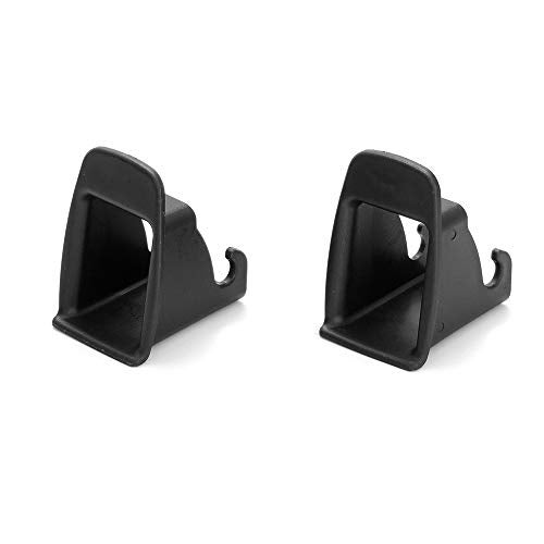 Shkalacar دليل قفل حزام واجهة ISOFIX من شكالاكار، 2 قطعة، دليل تثبيت حزام مقعد السيارة واجهة ISOFIX، موصل حامل حزام الأمان، أسود - Image 5