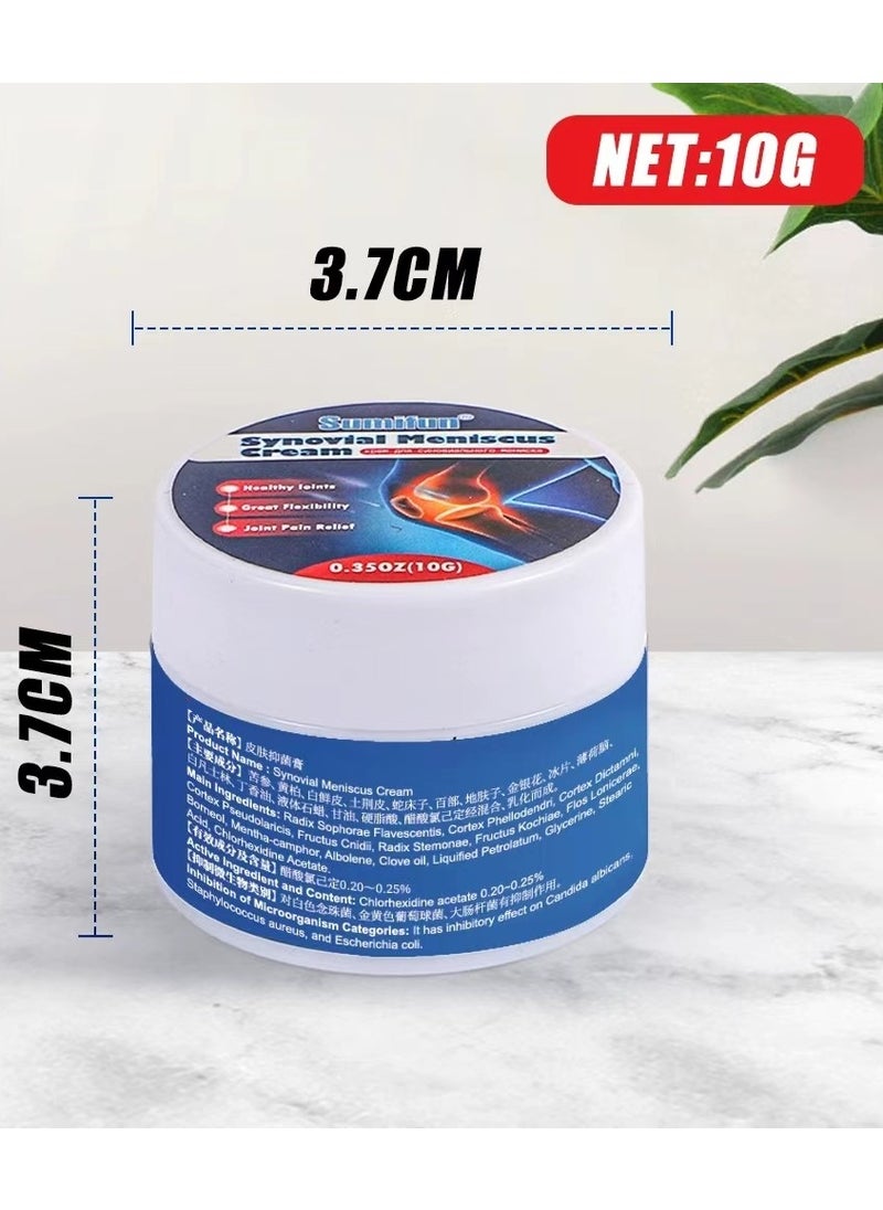 Sumifun - Synovial Meniscus Cream, Pain Relief Ointment, Promote Mobility and Flexibility, Support Joint Health, Encourage Joint Strength and Density 10g*3 - Image 1