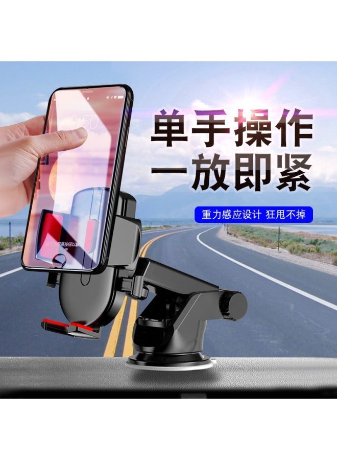 Car Phone Holder Suction Cup Car Phone Mount Long Rod Telescopic Phone Holder Universal - Image 4