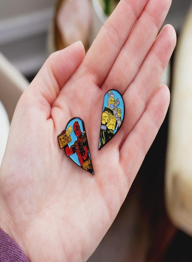 Toynk Marvel Comics Deadpool and Cable Limited Edition Enamel Pin | NYCC 2018 Exclusive | Metal Brooch Badge, Wade Wilson and Nathan Summers | Collectible Superhero Accessories - Image 4