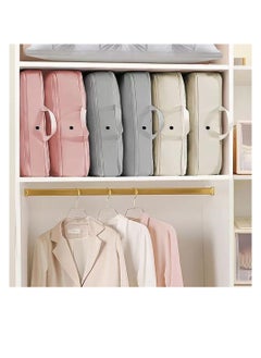 Generic 2 Pieces Travel Luggage Organizer for Carry On Luggage, Space Saving Compression Storage Bags for Clothes Organizer Travel and Home Use (Beige)  - Image 4