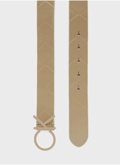 CALVIN KLEIN Re-Lock Quilt Logo Belt  - Image 2