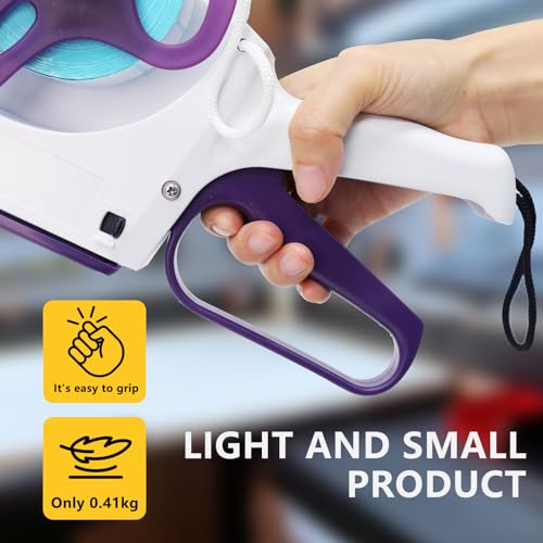 ZONEPACK Manual Label Applicator Round Bottle Labeling Machine Hand-held Square Round Labeller Flat Curved Surface Label Dispenser - Image 4