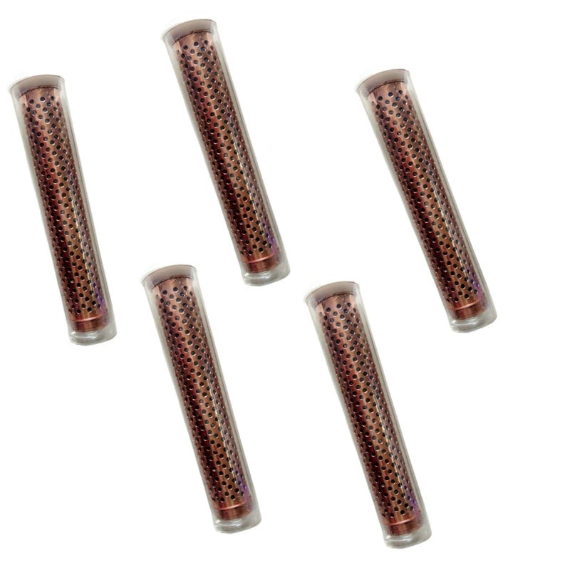 Alkaline Water Ionizer Copper Stick for Healthy Anti Oxidant Water Ph 79 to 95 in Few Minutes with Ph Testing Pack of 5 - Image 1