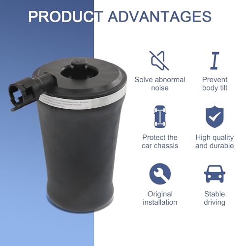 DICMIC Rear Air Spring Suspension Kit Compatible with 1992-2011 Mercury Grand Marquis 1990-2011 Lincoln Town Car 1993-2008 Ford Crown Victoria Replace# 3U2Z5580AA, 3U2Z5580BA - Image 5