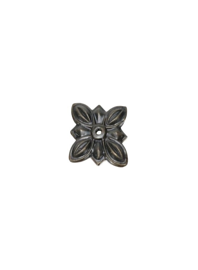 Pastlla 24Pcs Antique Bronze Corner Appliques Decorative Edge Protector Vintage Style Edge Safety Guard Covers Metal Embellishments for Furniture Cabinet Table Jewelry Box Case (Single Hole, 1.18") - Image 3