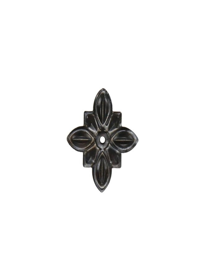 Pastlla 24Pcs Antique Bronze Corner Appliques Decorative Edge Protector Vintage Style Edge Safety Guard Covers Metal Embellishments for Furniture Cabinet Table Jewelry Box Case (Single Hole, 1.18") - Image 4