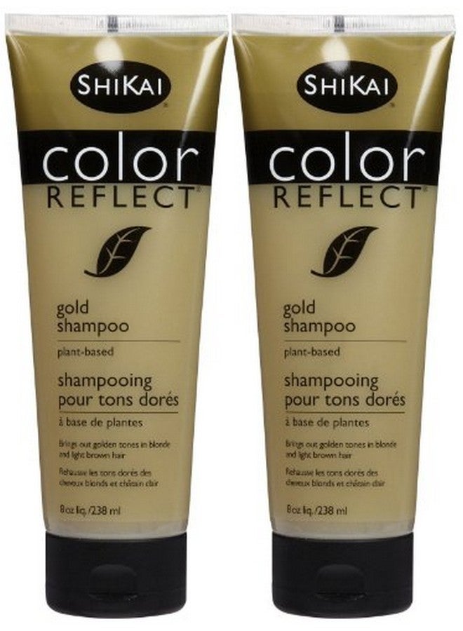 SHIKAI Products Shampcolor Reflectgold 8 Fz Pack Of 2 - Image 1