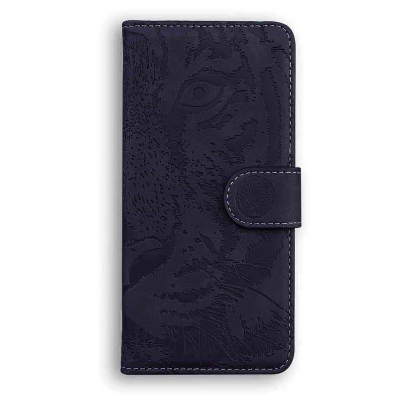 HuHa Protective Cover For Infinix Hot 50 Pro 4G Tiger Embossing Pattern Flip Leather Phone Case(Black) - Image 3