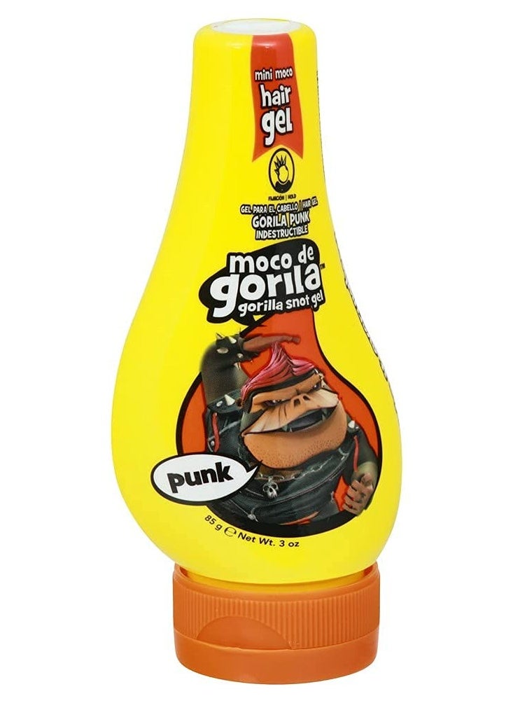 Moco de Gorila - Moco De Gorila Gorilla Snot Hair Gel, Mini Punk Travel Size - (3 oz.- Pack of 4, Punk) - Image 1