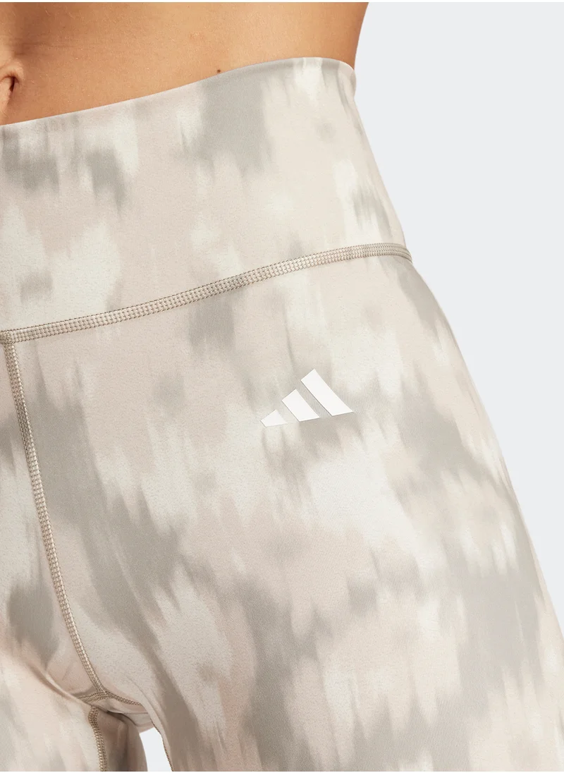 اديداس Essentail Aop Flower Tie Dye Leggings