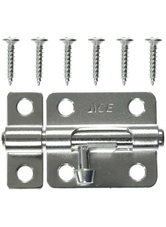 ACE Zinc Plated Barrel Bolt Silver 2.5inch 01-3008-332  - Image 3