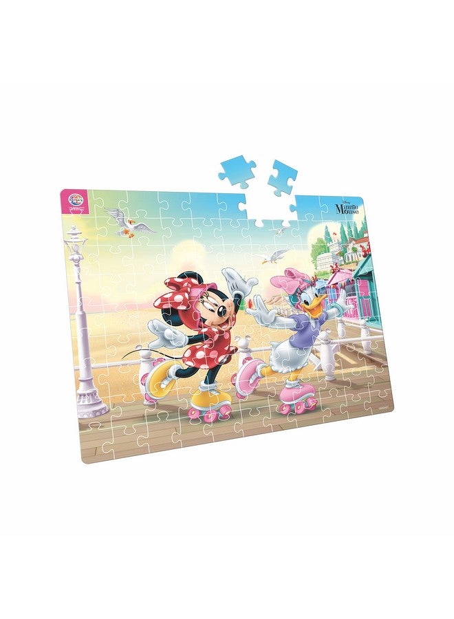 راتاناز أحجية الصور المقطوعة من راتنا، من سلسلة ديزني ومارفل، للأطفال، مكونة من 99 قطعة. مقاس الأحجية 44.5 سم × 37 سم (ميني ماوس). - Image 2