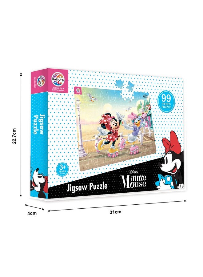 راتاناز أحجية الصور المقطوعة من راتنا، من سلسلة ديزني ومارفل، للأطفال، مكونة من 99 قطعة. مقاس الأحجية 44.5 سم × 37 سم (ميني ماوس). - Image 5