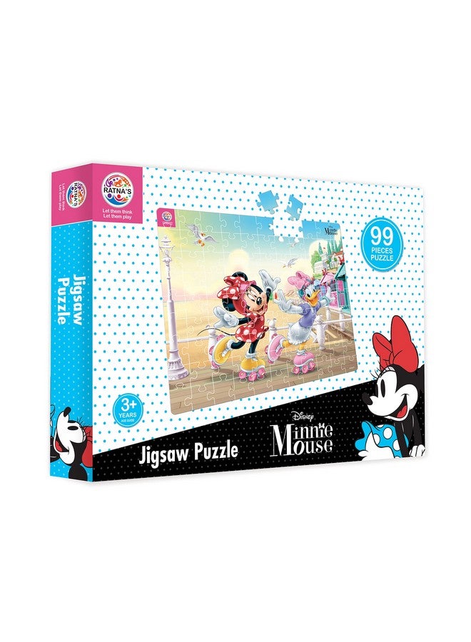 راتاناز أحجية الصور المقطوعة من راتنا، من سلسلة ديزني ومارفل، للأطفال، مكونة من 99 قطعة. مقاس الأحجية 44.5 سم × 37 سم (ميني ماوس). - Image 1