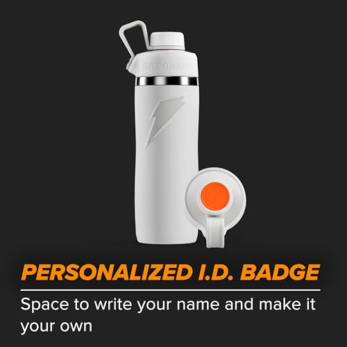 Gatorade زجاجة ماء ستانلس ستيل جاتوريد 'أوفر تايم' سعة 22 أونصة، غطاء لولبي، أزرق - Image 5