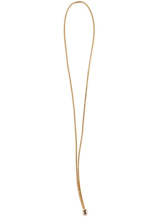 AborenCo Elastic Menu Band Cord for Restaurant Cafe Menu and Vine List Cover 8 1/4 Inch (Gold, 100) - Image 1