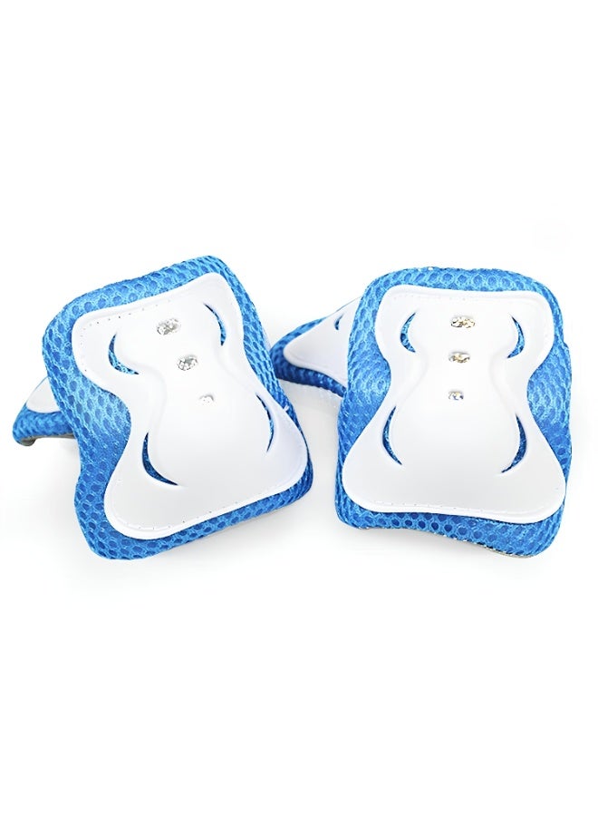 Elbow and Knees Safety Kit - Cyan - 023B