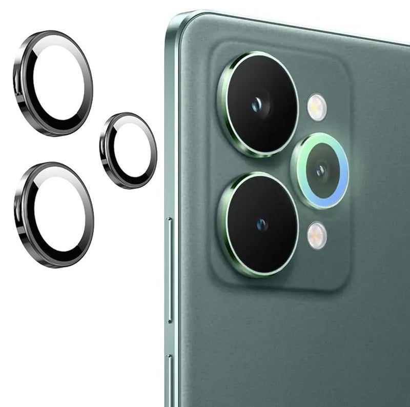 FabeKee UV Tempered Glass Screen Protector Compatible for realme 15 5G | Front And Back Screen Guard With camera lens protector (Combo) - Image 4