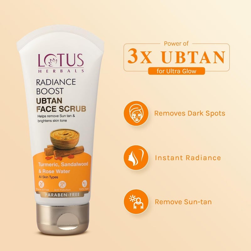 Lotus مقشر الوجه لوتس هيربالز راديانس بوست أوبتان 100 جرام - Image 3