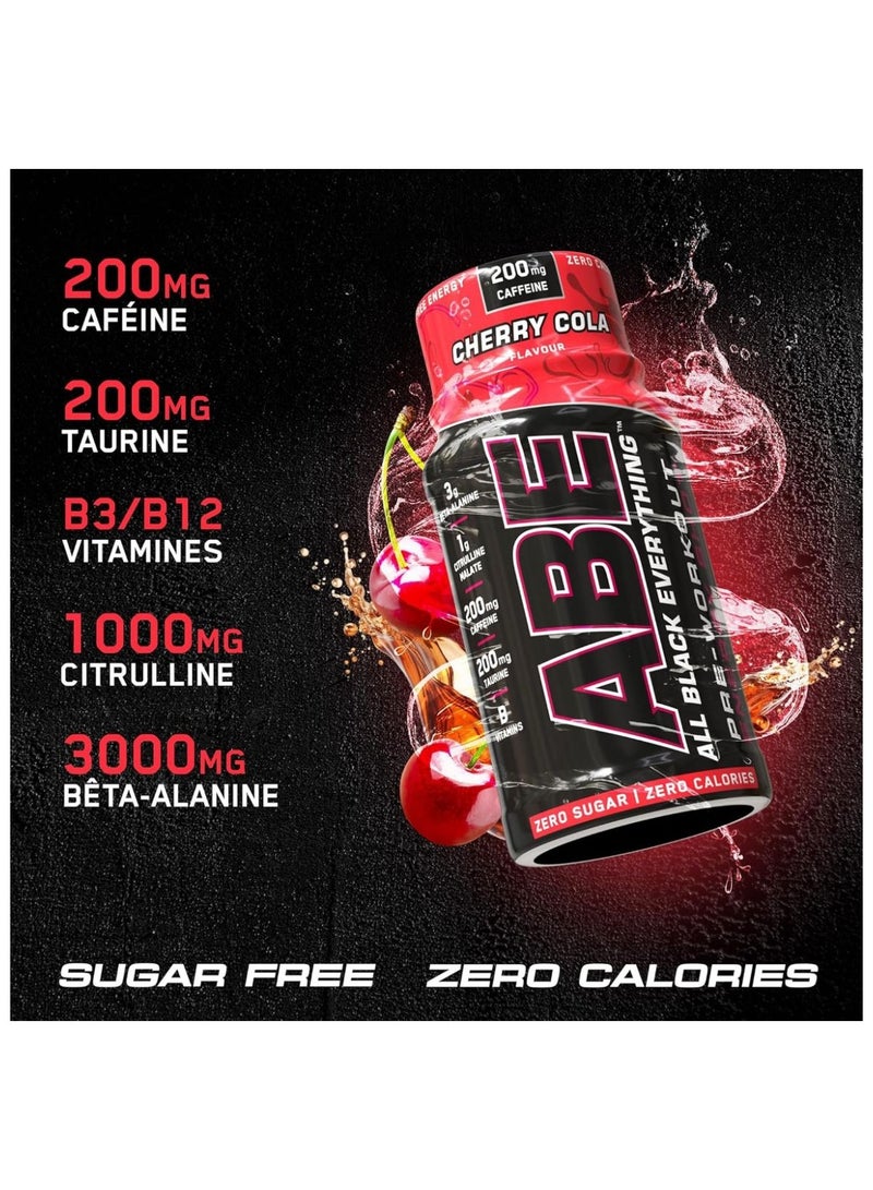 Applied Nutrition Abe Ultimate Pre Workout Shot Cherry Cola Flavour 60Ml Pack Of 12 - Image 3