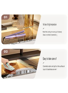 keke Elegant and Efficient Smart Dressing Table for Contemporary Living Spaces with LED Mirror  - Image 4