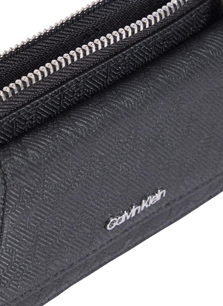 CALVIN KLEIN Logo Card Holder With Zip - Image 3