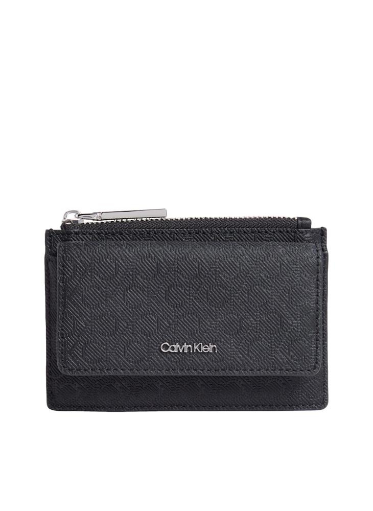 CALVIN KLEIN Logo Card Holder With Zip - Image 1