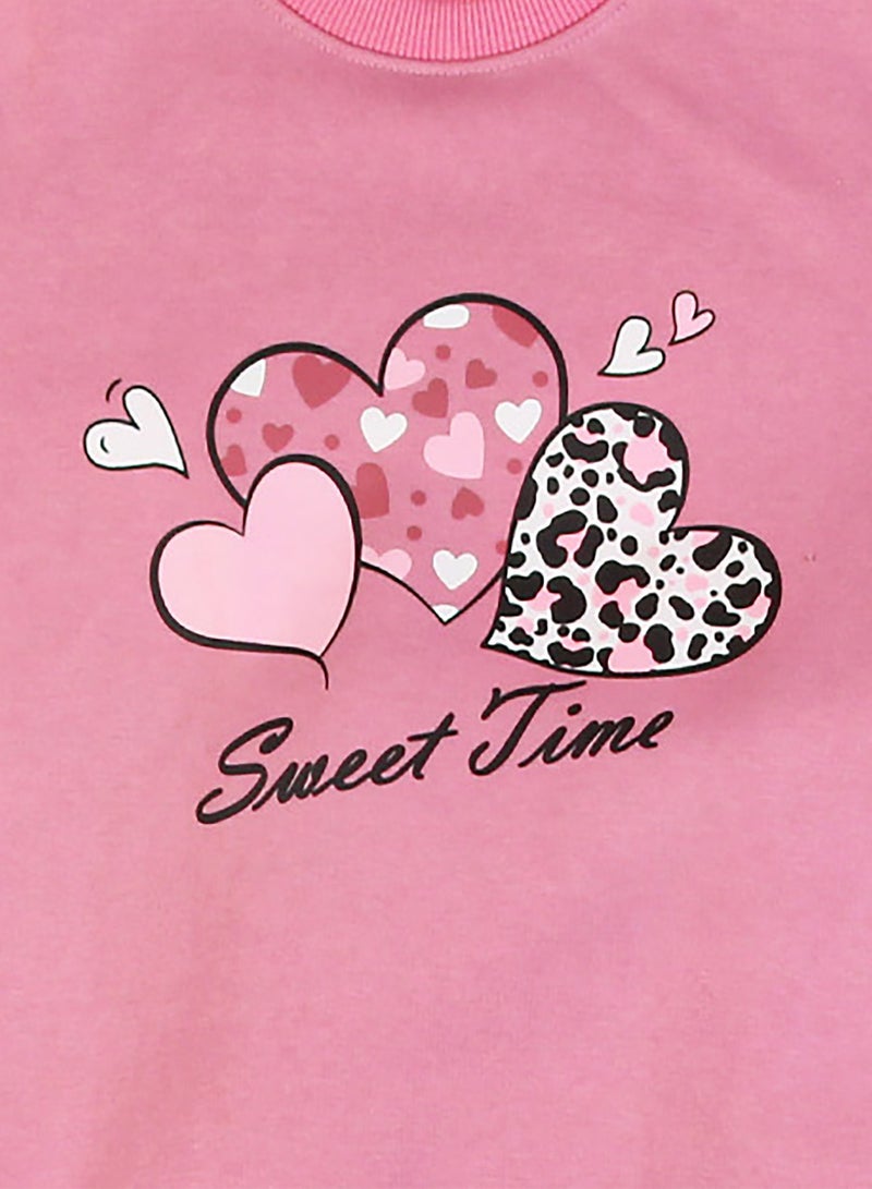 زيركون بيجامة شتوي بناتي - 3133 - Image 2