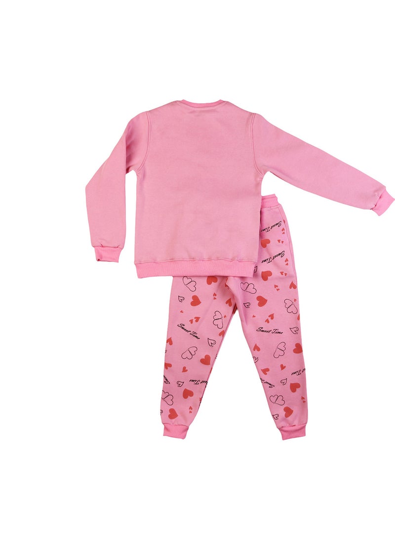 زيركون بيجامة شتوي بناتي - 3133 - Image 3