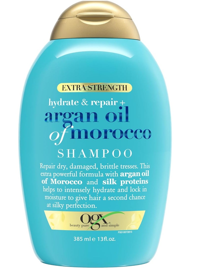 Ogx OGX Extra Strength Hydrate and Revive+ Argan Oil of Morocco Shampoo, 385 ml  - Image 1