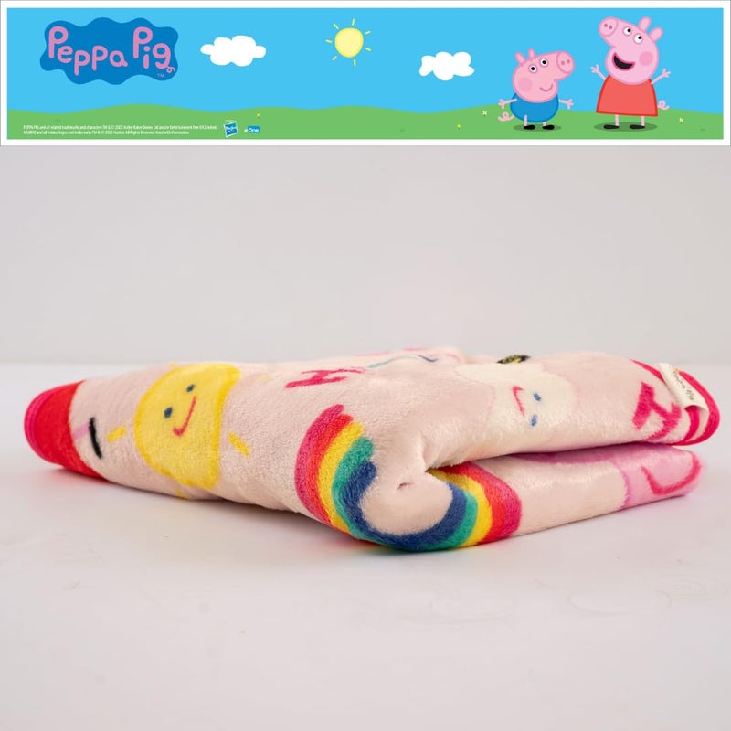 Franco Franco Peppa Pig Kids Bedding Super Soft Cozy Silk Touch Throw  40 in x 50 in  (Officially Licensed Product) - Image 5