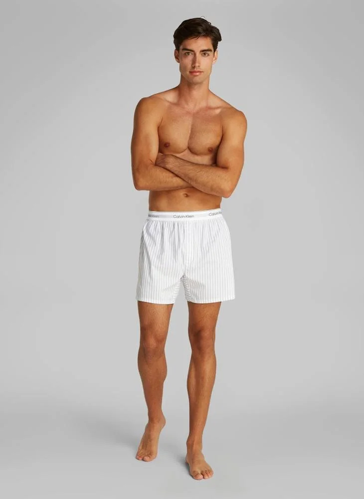 كالفن كلاين Cotton Poplin Boxer
