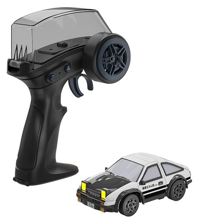 ميني AE86 نموذج LD1801 RC الانجراف سيارة - 2.4G التحكم عن بعد, جيروسكوب ESP للانزهار المستقر, أضواء LED, 1:64 مقياس كلاسيكي AE86 نسخة, أبيض على الطريق سيارة السباق, مثالية لمحبي RC والمجمعين ​ - Image 1