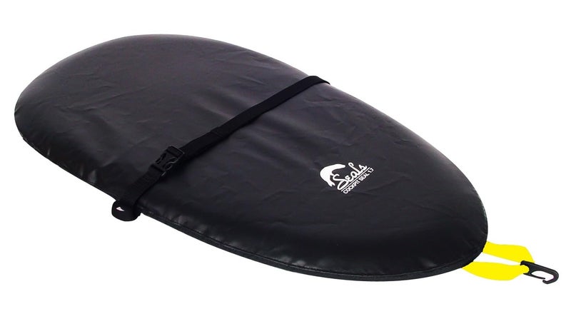 Seals Kayak Cockpit Cover with Hull Strap, Black, 1.4 I Made in USA | Storage & Transport Cover for Kayaks - Image 5