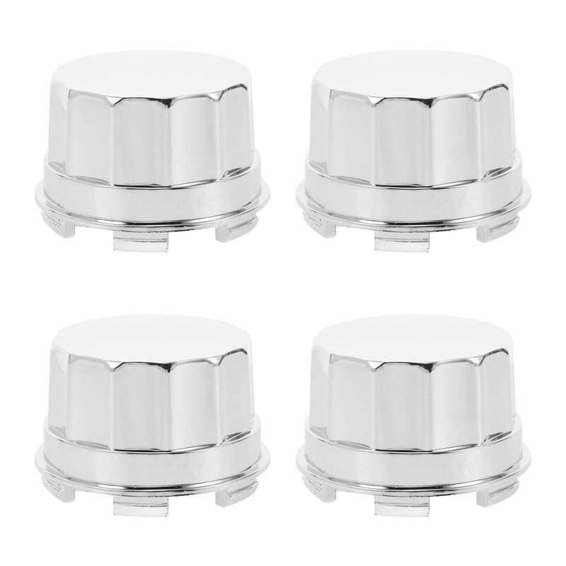 4Pcs Universal Flat Wheel Nut Covers For Off Road Vehicle Trailer Tire Hub Screw - Image 2