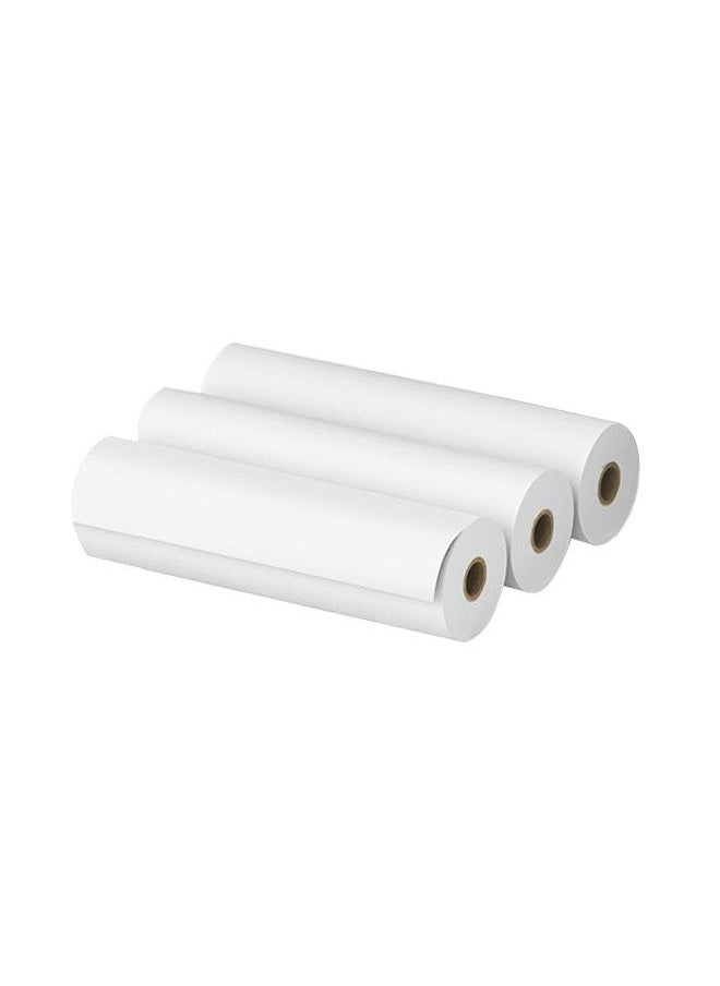 PeriPage 107 x 30mm Notes Thermal Paper Roll BPA-Free Non-adhesive Receipt Printing Paper Waterproof Oil-proof Friction-proof forA9 Max/A9s Max Mini Wireless BT Thermal Mobile Printer, 3 Rolls  - Image 5